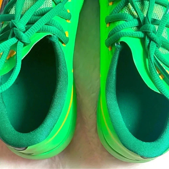 Nike Zoom KD 6 VI Easter 2013 599477-303 Green Camo/Orange Basketball -Size 4.5Y - Picture 7 of 8